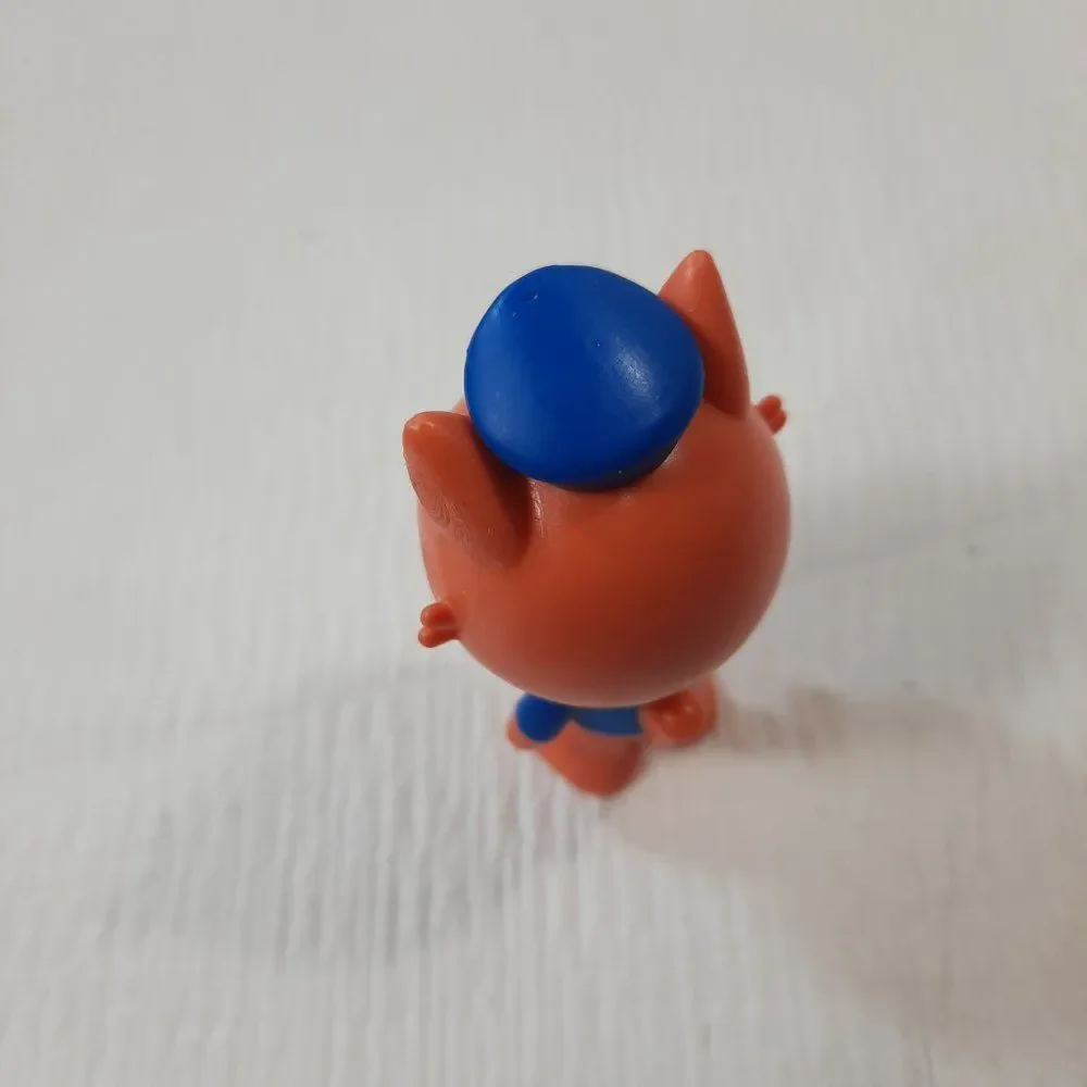 Sago Mini Jinja's Jet plane‎ pilot orange cat Captain airplane action figure toy